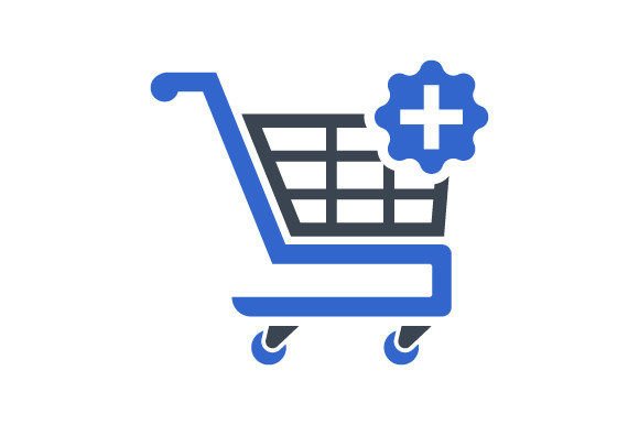 Add to Shopping Cart Icon Graphics