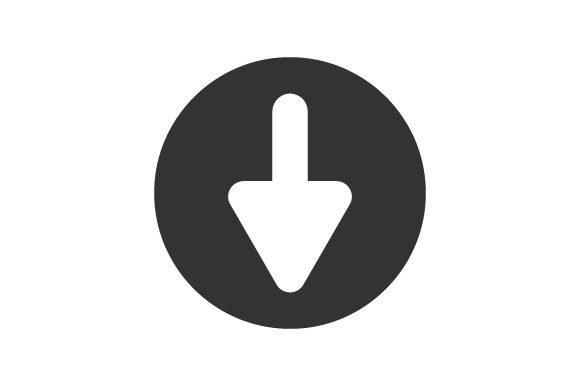 Arrow, Down Icon
