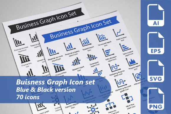 Business Graph Icon Set: A Designer’s Perspective