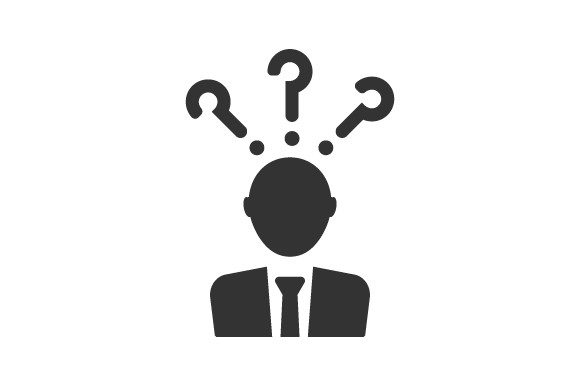 Business Question Icon: A Graphic Asset for Brand Clarity