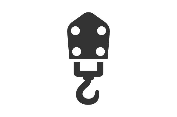 Crane Hook Icon: A Graphic Designer’s Perspective