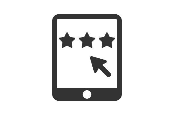 Customer Rating Icon: A Graphic Asset for Local Branding