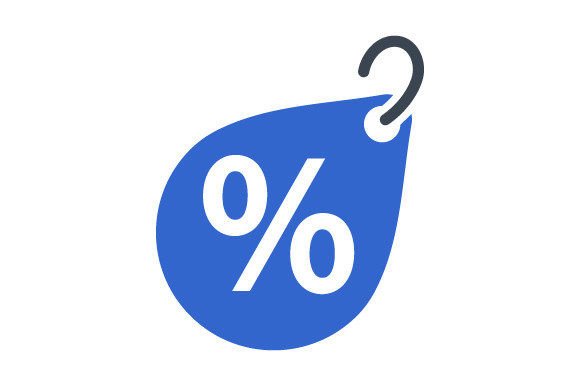 Discount Tag Icon Graphics for Digital Sellers