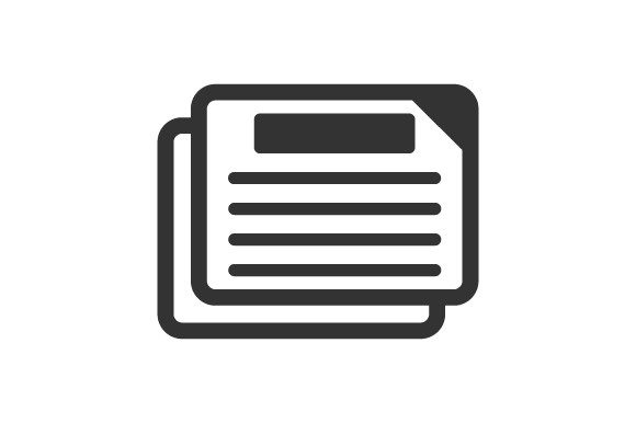 Journals Newspapers Icon Graphics
