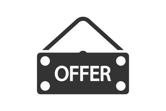 Offer Sign Icon: A Reliable Graphic for Digital Creators