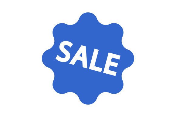 Sale Label Icon Graphics