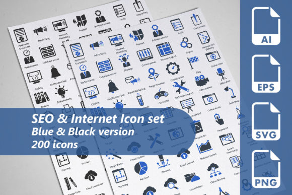 SEO Internet Icon Set: A Graphic Designer’s Take
