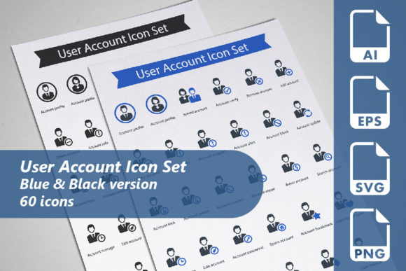 User Account Icon Set